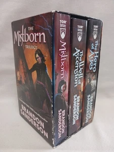 The Mistborn Trilogy Box Set PB Pozo de la Ascensión Héroe de las Edades Brandon Sanderson - Imagen 1 de 24