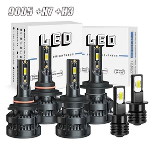 Para Subaru B9 Tribeca 2006-2007 Bombilla Faro LED Luz Antiniebla Luz Alta Baja - Imagen 1 de 12