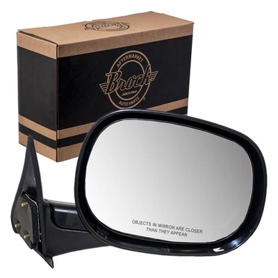 Fits 1998-2001 Ram 1500 Manual Mirror 6X9 Standard Mount Right 55076478AC Foto 1 de 3