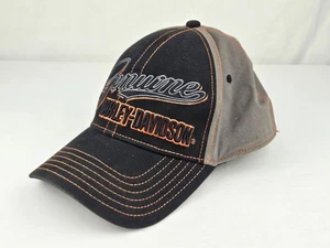 Genuine Harley Davidson Flex Small Medium Gray/Black Hat Cap Maui Hawaii Men's - Picture 1 of 10