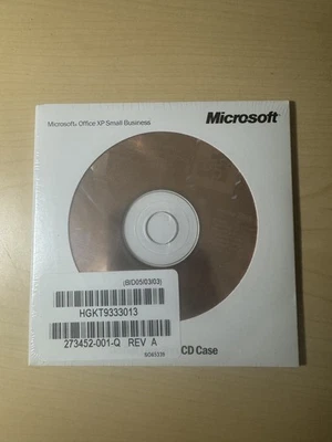 Sealed New Microsoft Office XP SBE Small Business X08-73057 w/Serial Key - Image 1 of 2