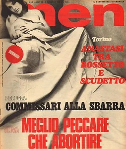 MEN 1968 n° 49 - MEGLIO PECCARE CHE ABORTIRE - Picture 1 of 1