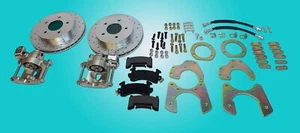 1955-1964 Pontiac Oldsmobile full size Rear Disc brake Conversion 5 ON 5 - Picture 1 of 7