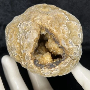 Racimo de cristal de cuarzo natural geoda hierro hematita citrino sanador dorado 8,1 oz - Imagen 1 de 8