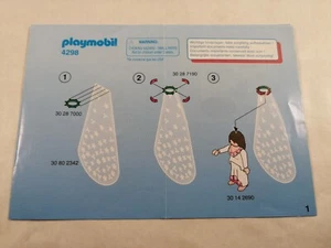 sympa notice de montage 4298 Playmobil ( plan ,mariage ) 1 - Picture 1 of 1