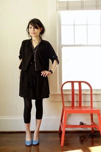 Ann Demeulemeester Belted Tunic Shirt Dress W Adjustable Sleeves FR 34 XS - S - Picture 1 of 12