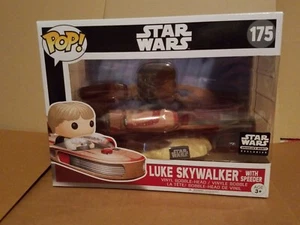 FUNKO POP! STAR WARS LUKE SKYWALKER with SPEEDER SMUGGLERS BOUNTY EXCLUSIVE #175 - Picture 1 of 7