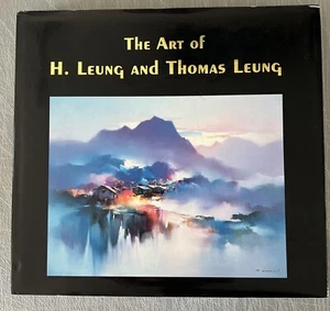 Signed The Art of H. Leung and Thomas Leung 1996 1st Edition HC W/ DJ Very Good! - Picture 1 of 12
