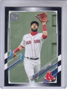 MARWIN GONZALEZ 2021 TOPPS UPDATE BLACK PARALLEL #41/70 #US61 BOSTON RED SOX - Picture 1 of 2