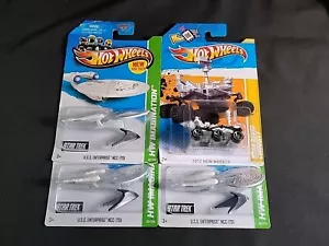 Hot Wheels STAR TREK U.S.S. ENTERPRISE NCC-1701 HW IMAGINATION & MARS ROVER - Picture 1 of 19