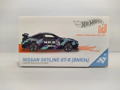 Hot Wheels id Nissan Skyline GT-R R34 HKS - New Sealed  - Image 1 of 4