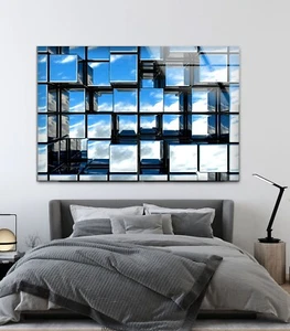 3D Window Glass Wall Art - Picture 1 of 9