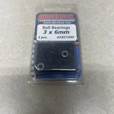 DURATRAX - BALL BEARINGS 3 x 6 mm - 2pcs - Model # DTXC1503 NEW - Image 1 of 2
