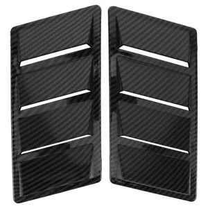 2 Pcs Hood Air Outlet Universal Vents Engine Cover Scoops for Cars - Picture 1 of 12