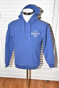 NASHVILLE MMA MIXED MARTIAL ARTS SPORT-TEK XS BLUE MEN'S / UNISEX HOODIE - Picture 1 of 4