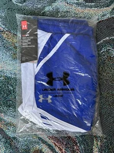 Under Armour Women's Heatgear Active Workout Shorts Blue - XS Extra Small - Picture 1 of 4