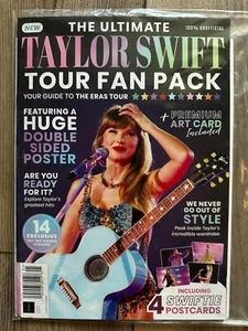 2023 Ultimate TAYLOR SWIFT TOUR Fan Pack DOUBLE SIDED POSTER Sealed ART CARD New - Picture 1 of 2