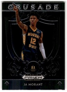2019-20 Panini Prizm Draft Picks Crusade Ja Morant #11 Murray State Racers