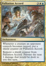 4 Palliation Accord - LP - Dissension - mtg - x4 4x