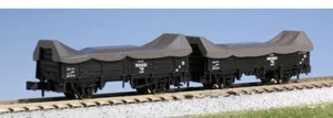 Kato 8027-1 Freight Car TORA 45000 (Cargo loaded) 2 Car Set (N) - Picture 1 of 2