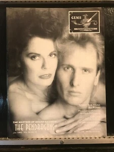 The Pendragons Genii Magicians' Magazine Jan 1992 Contents Page Photo - Picture 1 of 3