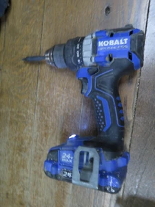 Kobalt KDD 124B-03 24V MAX 24Volt 1/2" Brushless Drill/Driver & 2.0AH BATTERY - Picture 1 of 10