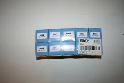 EiKO 9003/HB2 Clear 60/55W Halogen Bulb LOT OF 10 Bulbs - Image 1 of 3