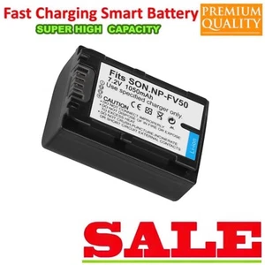 NP-FV50 Battery For SONY Camcorder Handycam NP-FV30 NPFV70 DCR-SX45 - Picture 1 of 3