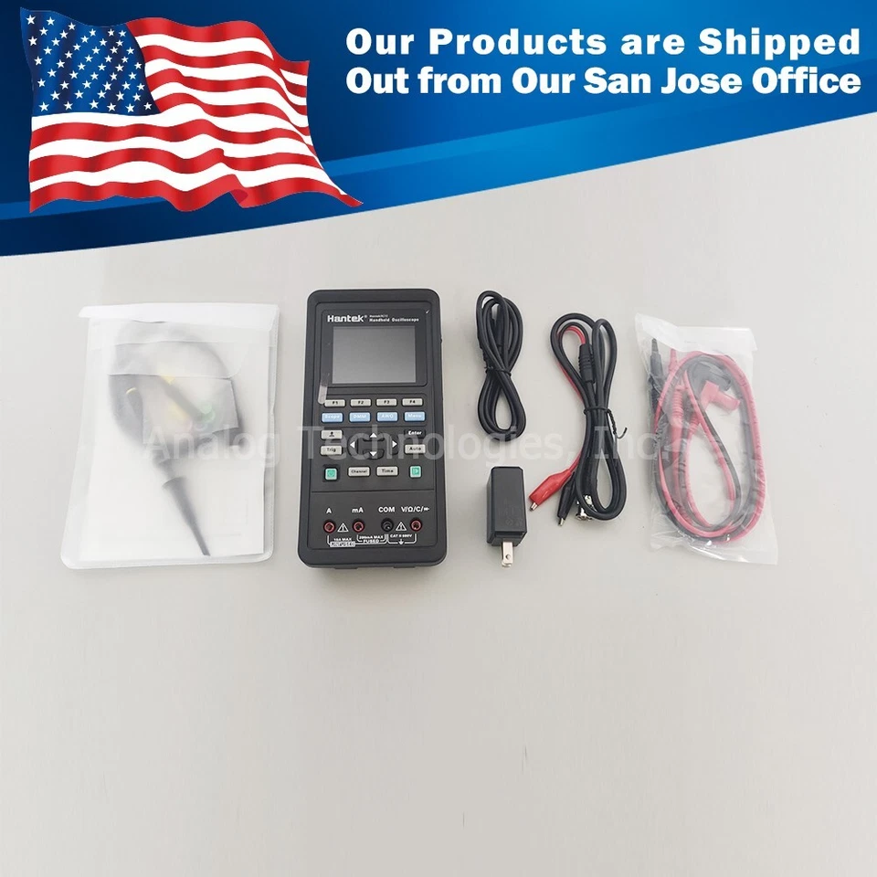 US Seller Hantek 2C42 Digital 2in1 2CH Oscilloscope+Multimeter 40MHz Bandwidth - Image 1 of 1