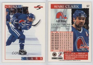 1995-96 Score Wendel Clark #57