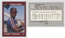 1989 Grand Slam Midland Angels Everett Graham #16