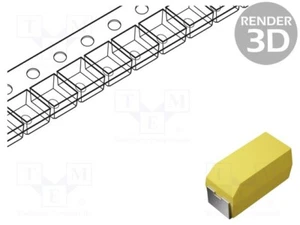 55÷125°C A 6,3VDC 1206 47uF SMD T491 Kondensator: Tantal - Picture 1 of 1
