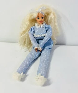 Vintage 1994 Slumber Party BARBIE Doll Blonde Soft Body Pajamas #12696 Mattel - Picture 1 of 5
