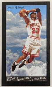 2009 UD Goodwin Champions .. MICHAEL JORDAN #114 Mini Black Border Gypsy Queen