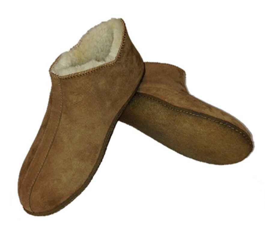 Zapatillas de piel de oveja con suela de goma Aubrey para dama - Envío gratuito Foto 1 de 1