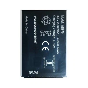 WD670 3.8V 2300mAh Bateria do routera Reliance Wi-Pod 4G LTE H12348 - Zdjęcie 1 z 3