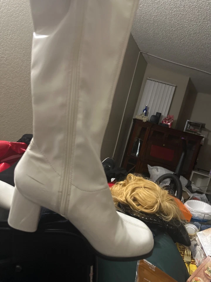 Pleaser Funtasma 70S Disco Block Heel Knee High Gogo Boots Adult Women Retro30X - Image 1 of 1