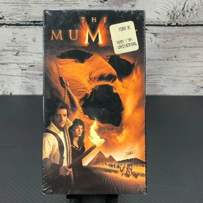 The Mummy [1999 VHS] Tape Brendan Fraser Universal Horror Adventure Sealed NEW - Image 1 of 4