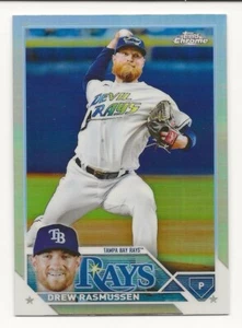 2023 Topps Chrome - Refractor #210 Drew Rasmussen - Picture 1 of 1
