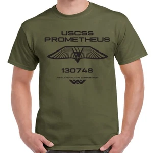 Alien USCSS Prometheus Military Green Shirt - Picture 1 of 1