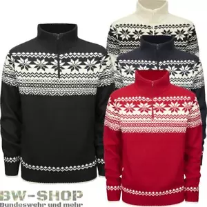 BRANDIT NORWEGER ARMEE TROYER PULLOVER ARMY PULLI WINTER OUTDOOR ARBEITSPULLOVER - Bild 1 von 6