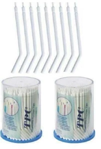 TPC Dental P7705 (108) Disposable White Syringe Tips (Plastic Inner) - 3 Cases - Picture 1 of 3