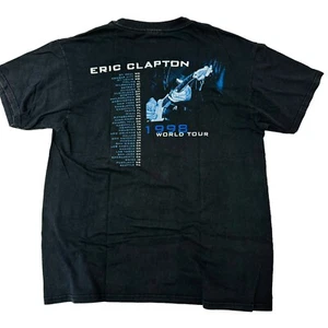 Camiseta De Colección Eric Clapton Gira Mundial 1998 Concierto Doble Cara Talla L - Imagen 1 de 6