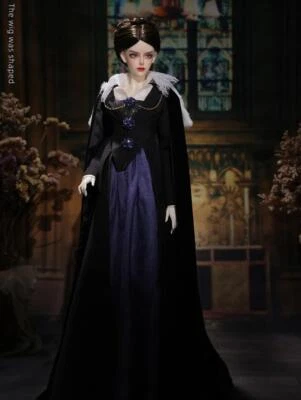 New Cape Dress BJD clothes Wig Hair shoes For 1/3  BJD Doll Rira A - Image 1 of 4