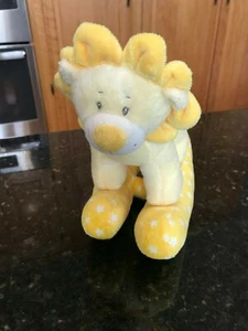 Babies R Us Lion Pink Stuffed Plush Lion Rattle Super Soft Baby Toy Rocker - Picture 1 of 4