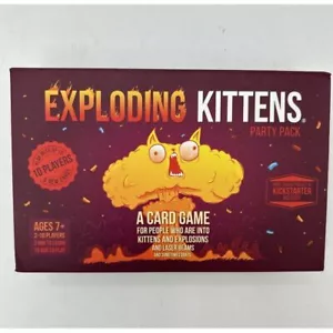 Exploding Kittens Card Game Party Pack - Picture 1 of 6