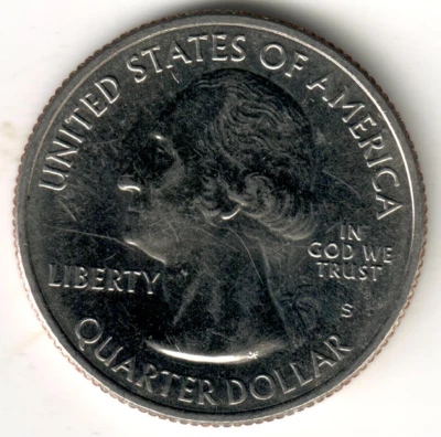 USA - 2013S - Washington ¼ Dollar Fort McHenry, Maryland - #5748 - Image 1 of 2