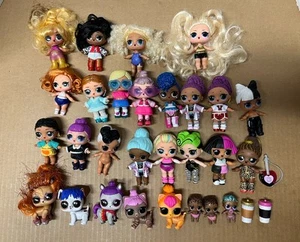 MGA LOL Surprise 3" Tot Babies Pets Accessories Mini Doll Lot Glitter Hair A9 - Picture 1 of 3