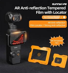 For DJI POCKET 3 Camera Screen Lens AR Tempered Film Protector Accessories - Picture 1 of 15