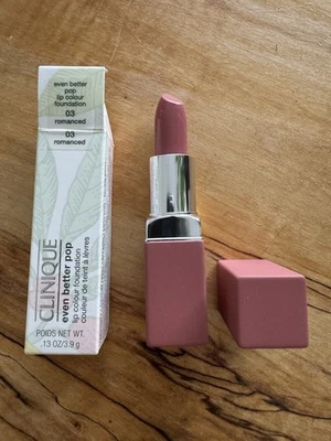 Clinique Even Better Pop Lip Colour Foundation 03 ROMANCED New - Image 1 of 4